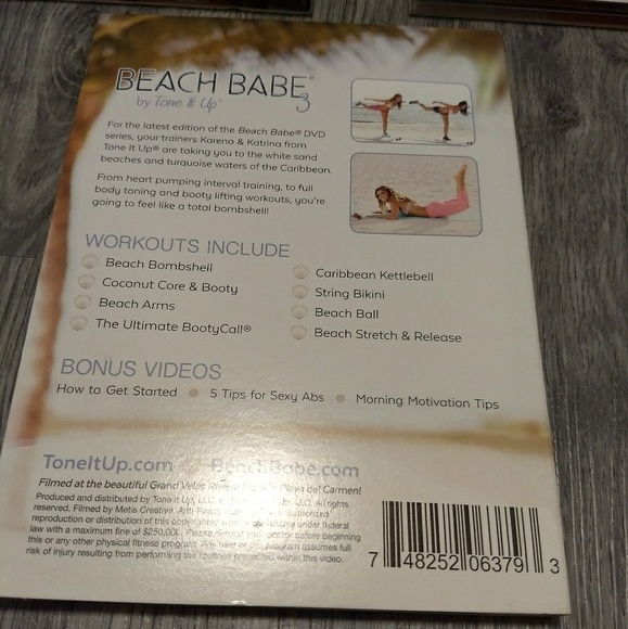Beach Babe Workout DVDs - Picture 4 of 6
